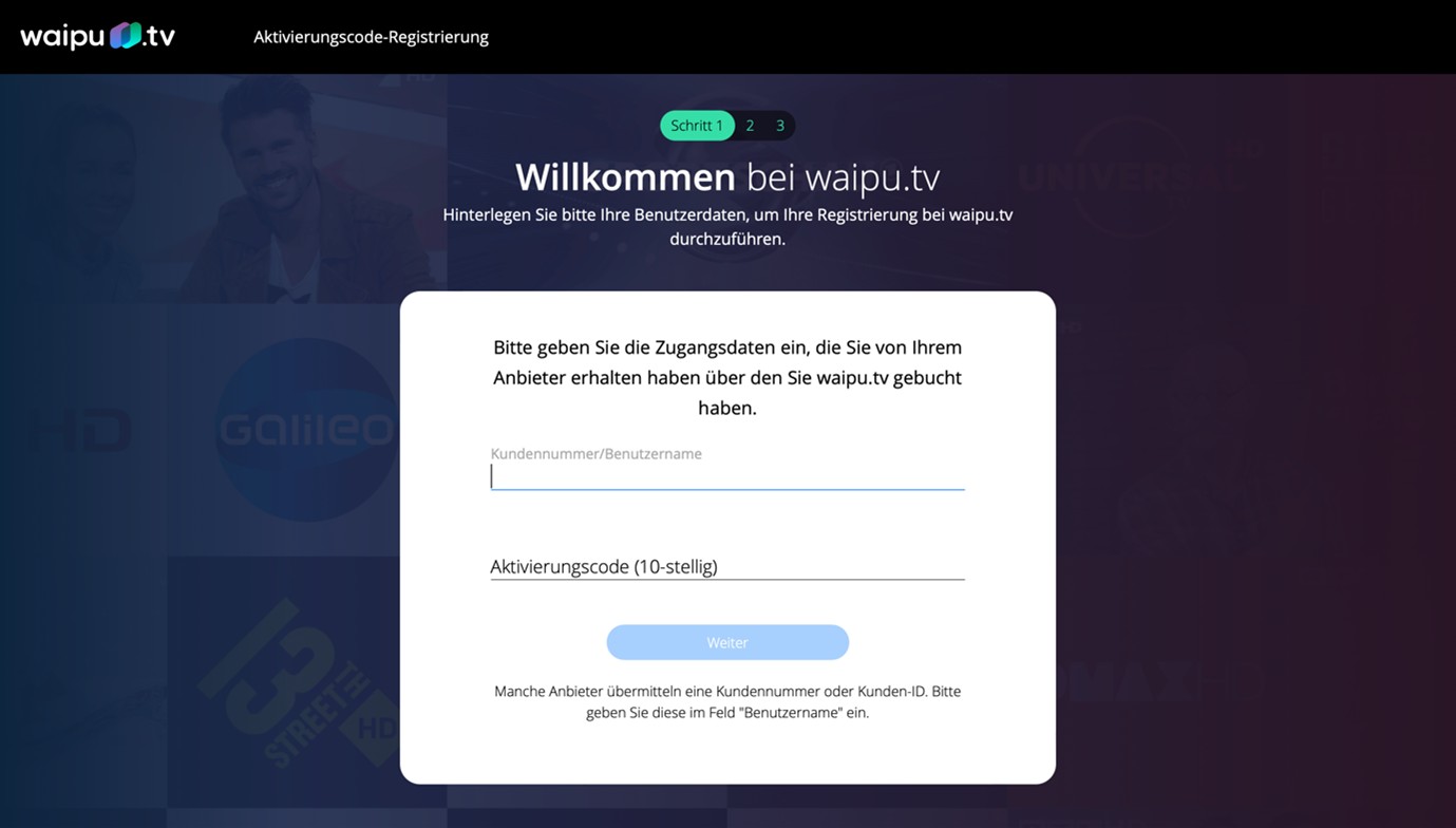 Wie funktioniert waipu.tv mit GMX oder WEB.DE? | waipu.tv
